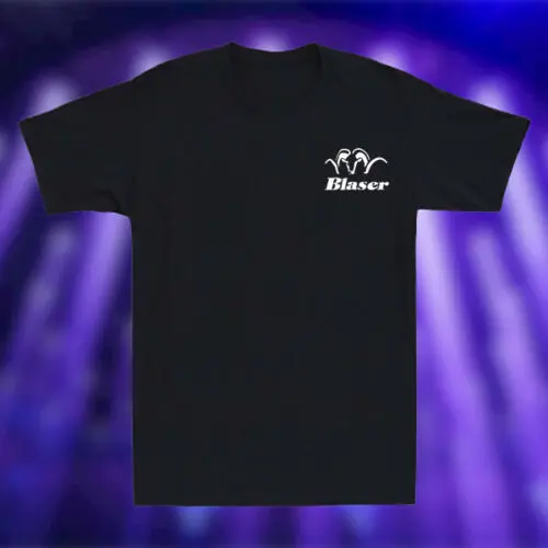 

New 2022 BLASER T SHIRT black Short Sleeve Cotton t-shirt Men's