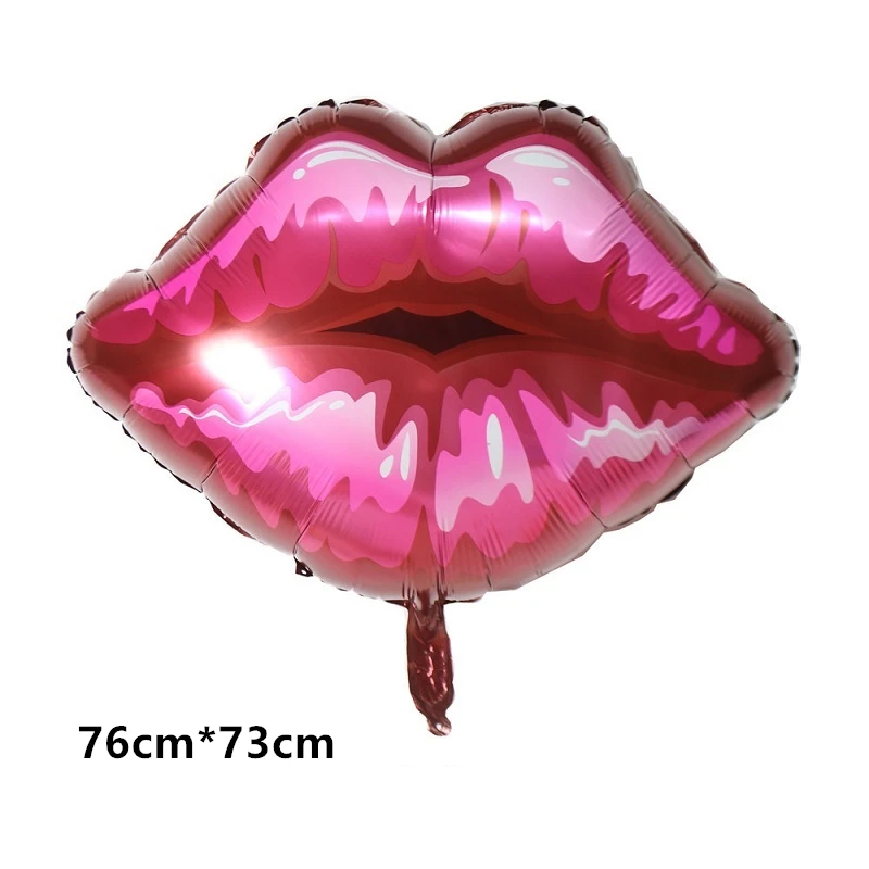 Юбка-помада для макияжа девочек и вечевечерние привлекательные губы фольга