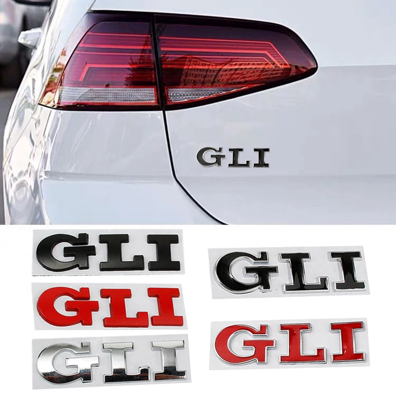 Фото Наклейка на багажник автомобиля для Polo Golf Jetta Beetle Tiguan Touran Passat MK7 MK5, боковое заднее украшение для кузова автомобиля №4