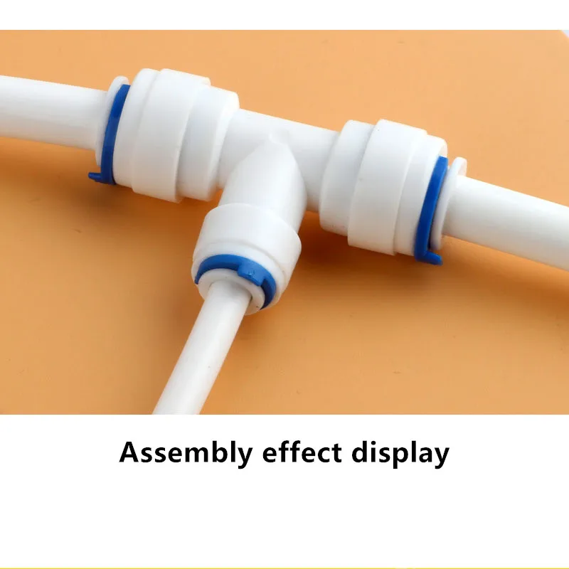 WiDELE 1 шт. 3/8 дюйма до 1/4 Диаметр трубки Chang 3-сторонний тройник Быстрое подключение к