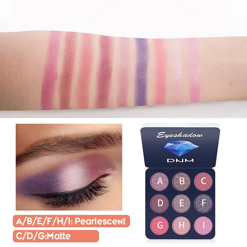 Палитра теней для век 9 цветов