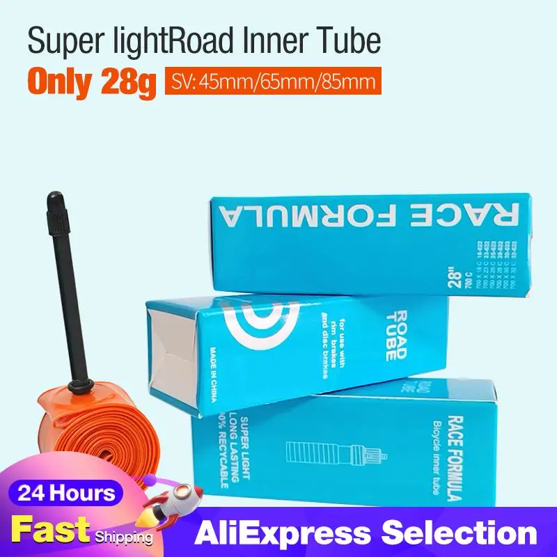 Ultralight Bike Inner Tube 700 x18 25 28 32c Road MTB Bicycl