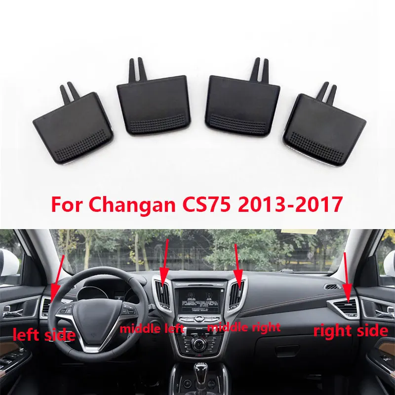 

For Changan CS75 2013 2014 2015 2016 2017 Car Front Dashboard A/C Air Conditioner Outlet Air Conditioning Vents Tab Clip