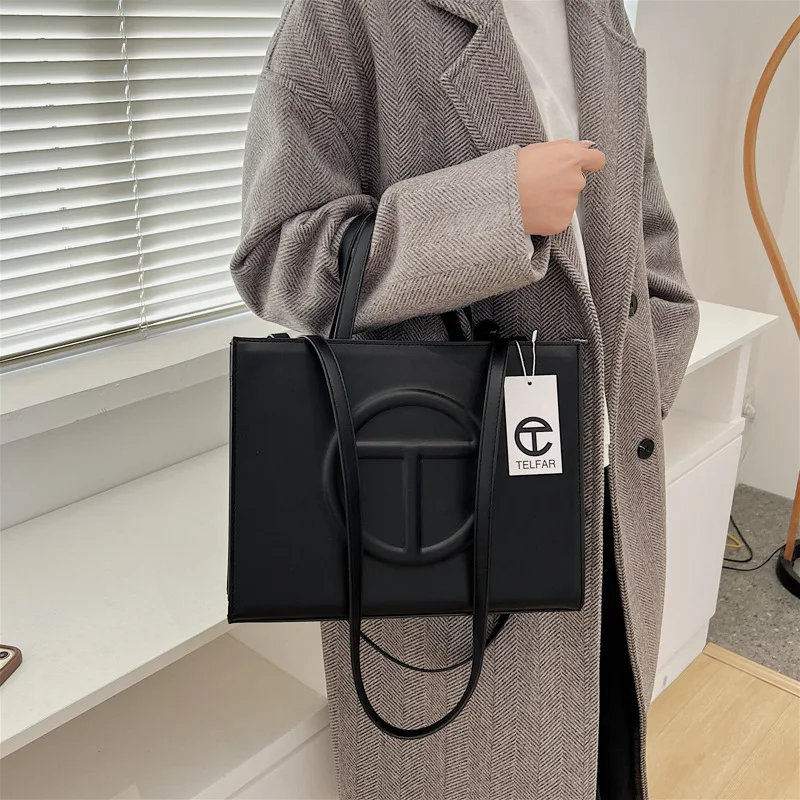 

Роскошная брендовая дизайнерская сумка, новинка 2022, сумка для покупок, Женская вместительная сумка-мессенджер на одно плечо, сумка-тоут, раз...