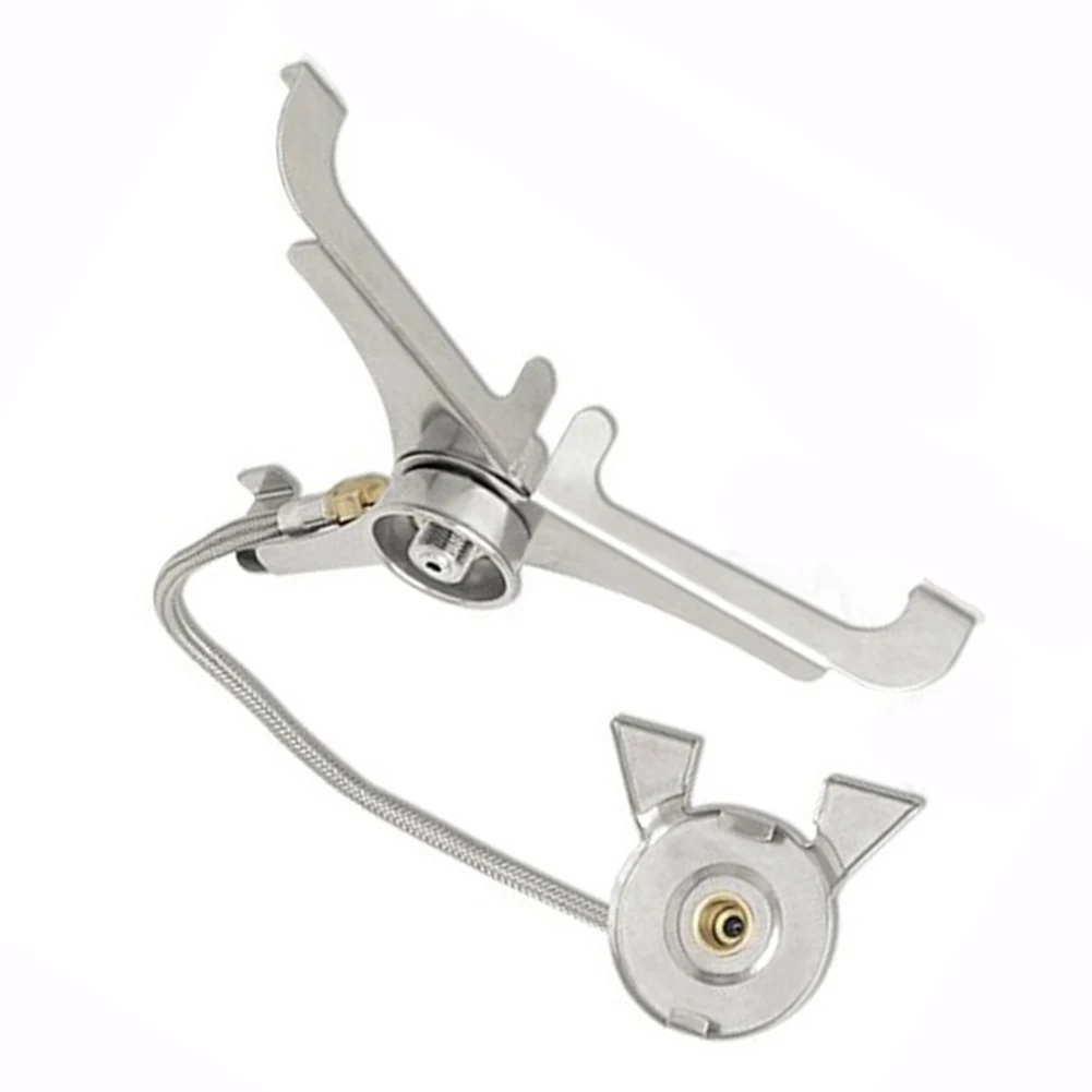 

Picnic Supplies Camping Stove Burner Split Converter Connector Gas Tank Adapter Tourism Cooker Survival Furnace Supplies Equipme