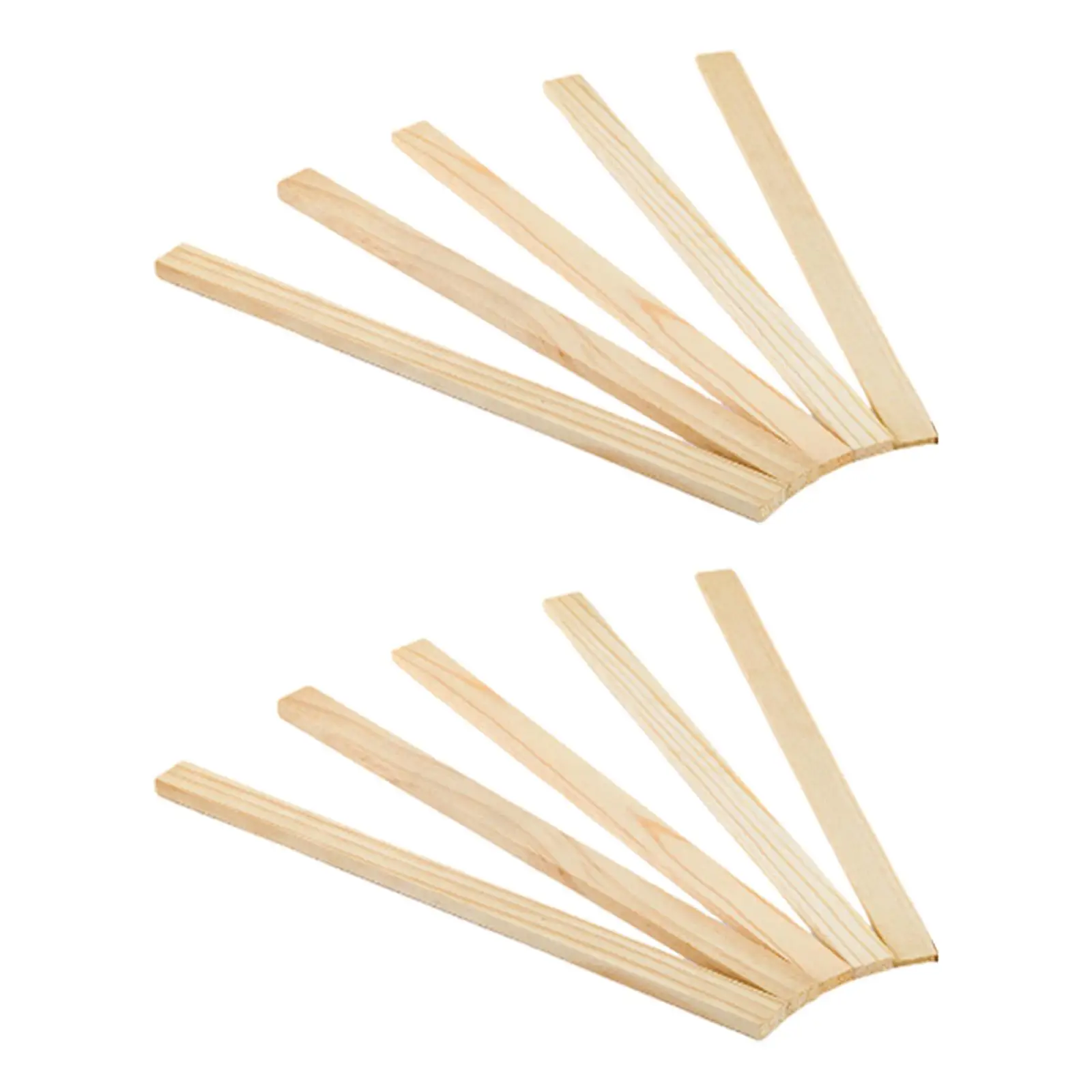 10X измерительных полосок для теста толщиной деревянные скалки