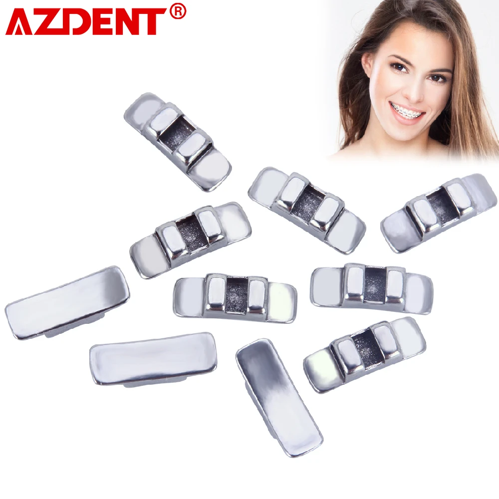 Стоматологическая Ортодонтическая Лингвальная оболочка AZDENT модель без крючка