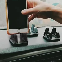 360 degree rotatable car phone holder stick to dashboard silicone bracket phone stand car dashboard gps stable phone supports