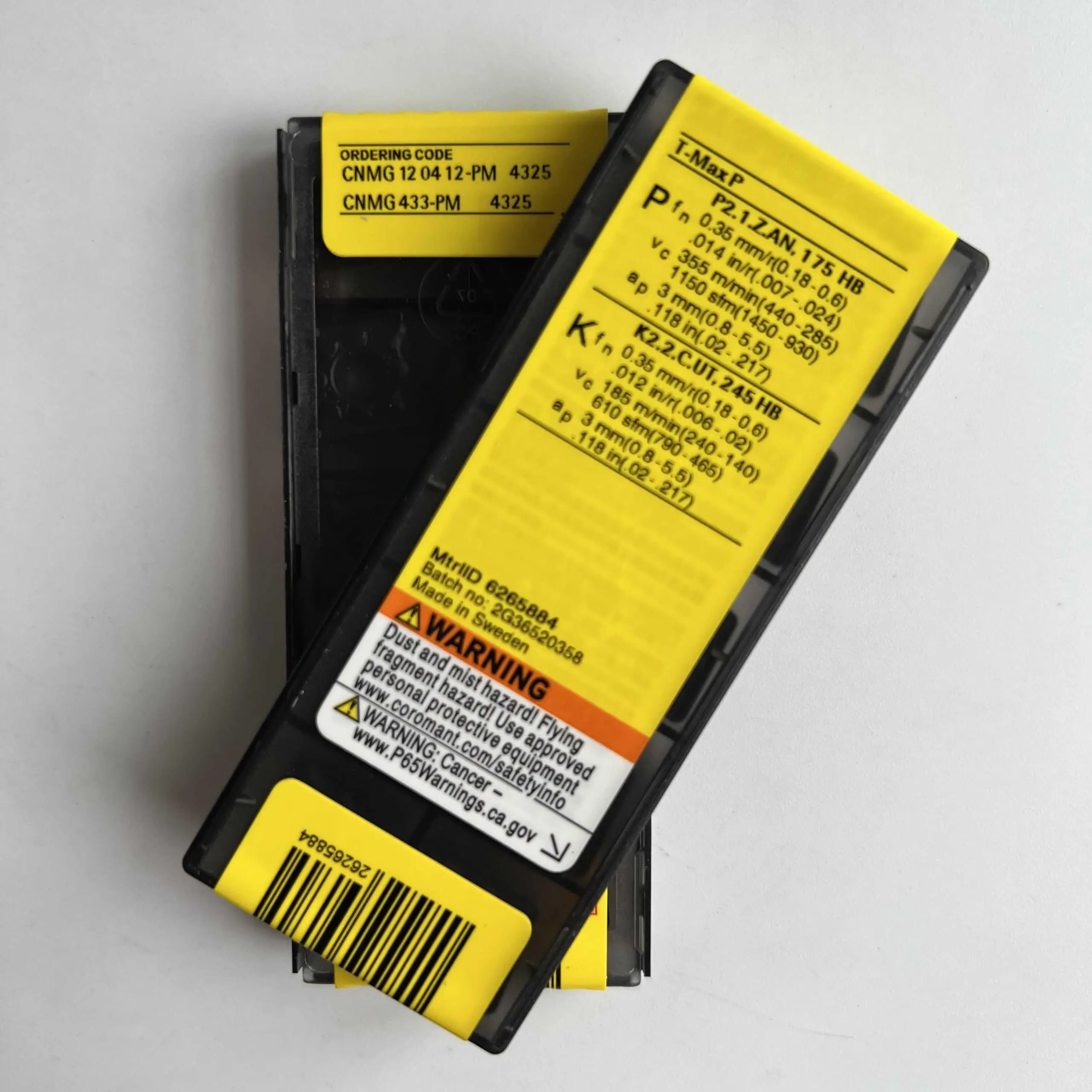 Оригинальное лезвие CNMG 120412 -PM 4325 / Лезвие с ЧПУ 10 шт.