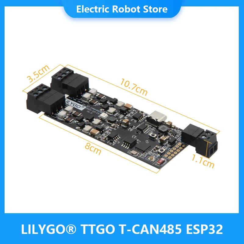 

LILYGO®TTGO T-CAN485 ESP32 поддерживает TF-карту, Wi-Fi, Bluetooth, беспроводной, IOT, инженерный модуль управления, макетная плата