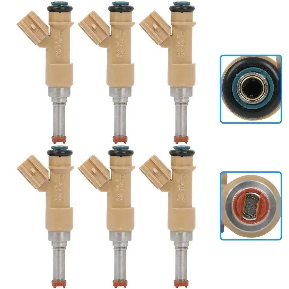 23250-31100 топливная форсунка для Toyota Land Cruiser Prado 4Runner FJ Tundra 4.0L v6 2010-2019 гг.