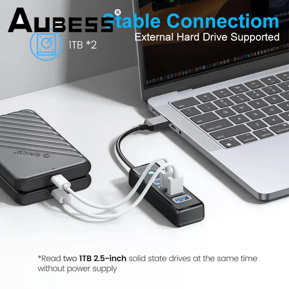 

Usb-концентратор на 4 порта, 5 Гбит/с