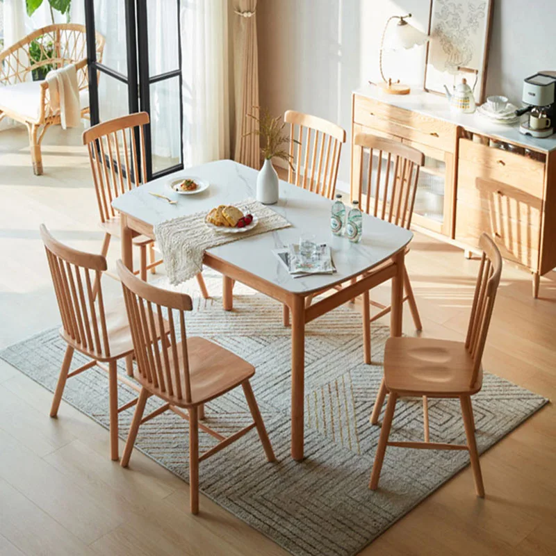 

Luxury Small Apartmen Tables Kitchen Creative wood Minimalist Tables Nordic Style Modernmesas Para Sala De Casa Home Furniture
