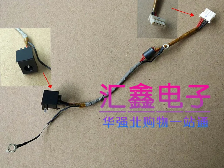 Разъем питания постоянного тока с кабелем для ноутбука Toshiba M300 M301 M302 M305 M306 M307 M309