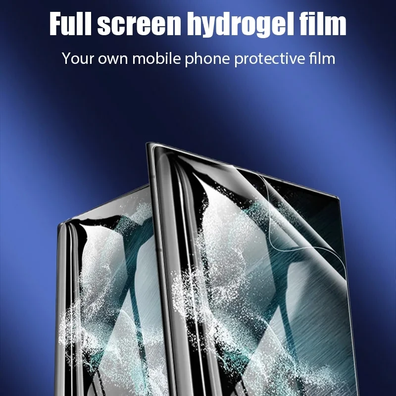 3 шт. гидрогелевая пленка полное покрытие для Sharp Aquos Sense8 AquosR7s R8s Pro Wish3 V7 Plus защитная