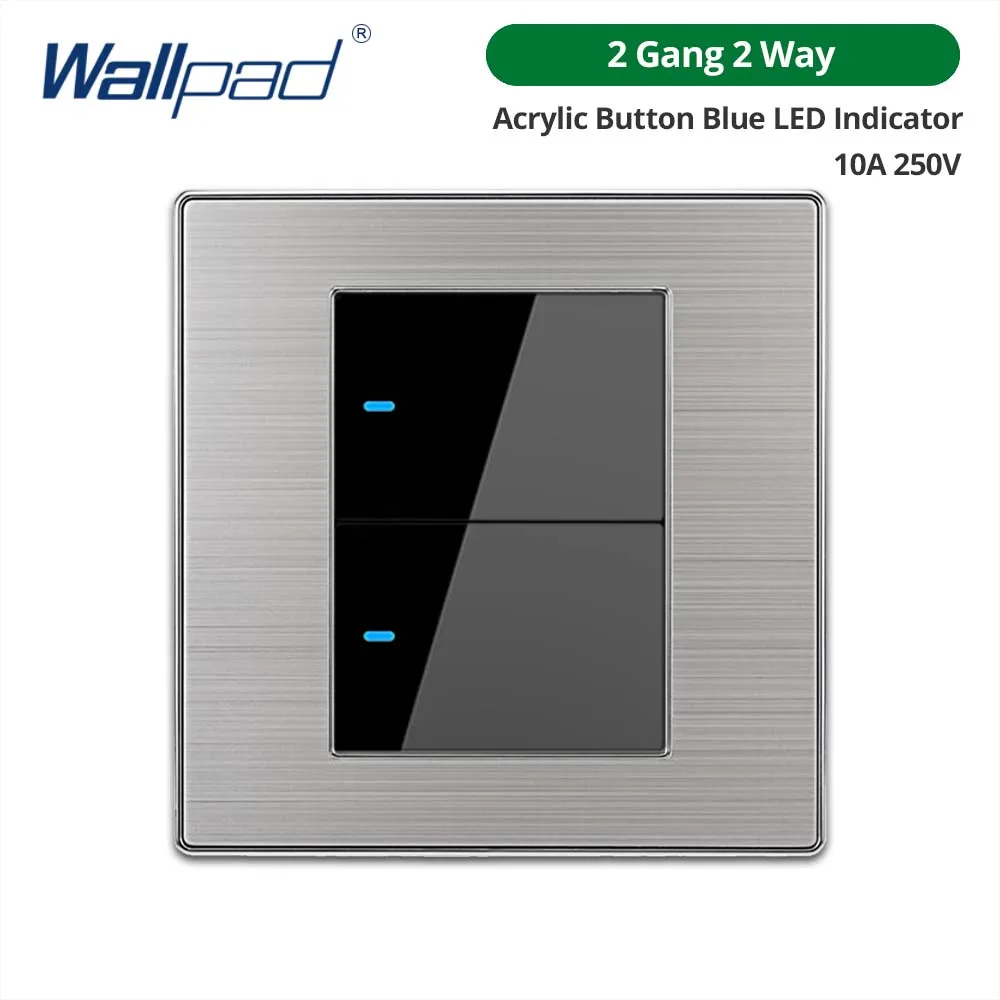 

Wallpad Светодиодный выключатель из нержавеющей стали