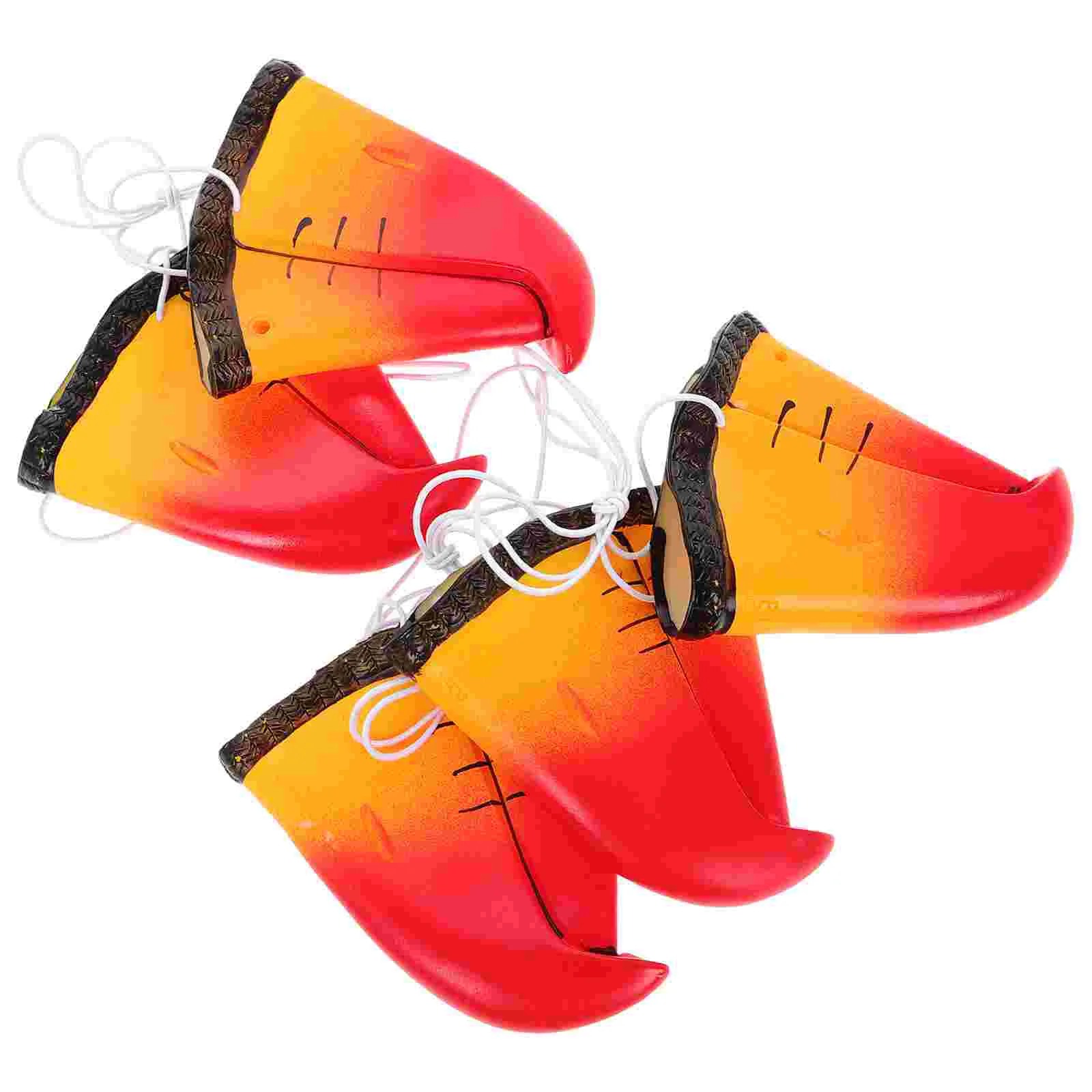 5 шт. игрушки на Хэллоуин маска для носа попугая имитация животного сменная шляпа