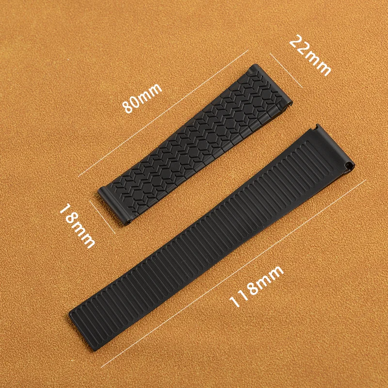Watch Bracelet For TAG HEUER Watch Silicone Watch Strap Watch Accessories Rubber Watch Band