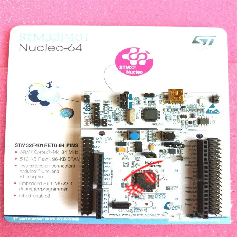 

NUCLEO-F401RE TM32F4 STM32F401RE 512K Development Board