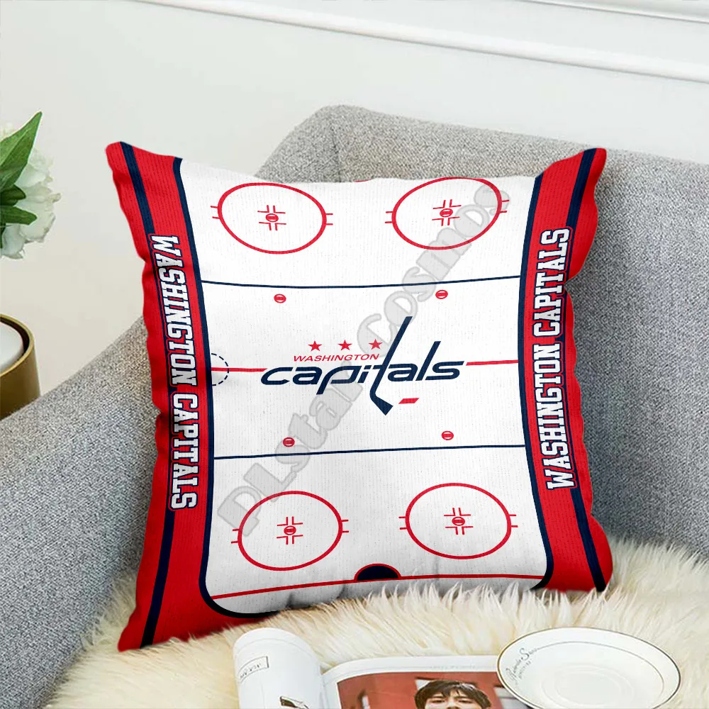 

Ice hockey Pillow Cover 3D All Over Printed Pillowcases Throw Home Decoration Double-sided Printing 14 style