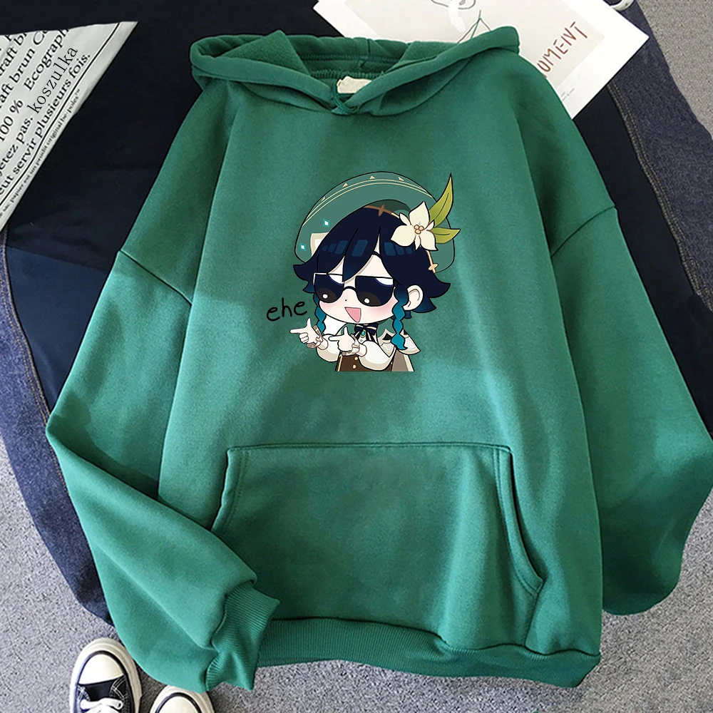 

Hoodie Women Harajuku Oversized Genshin Impact Hoodies Female Kawaii Fleece Pullover Sweatshirts Clothes Genshin Hoody