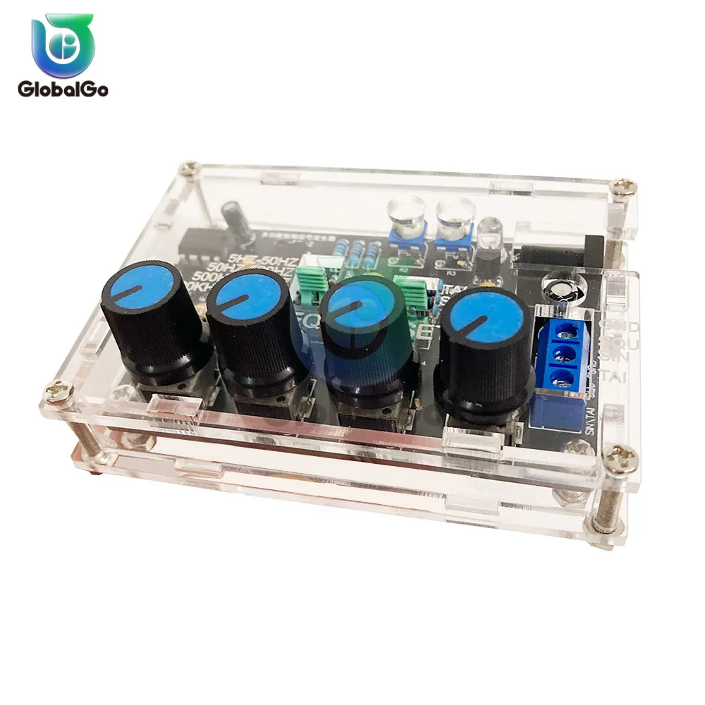 ICL8038 генератор сигналов DIY Kit выход 5 Гц ~ 400 кГц регулируемая амплитуда частоты синусоидальный треугольник квадратный пилообразный