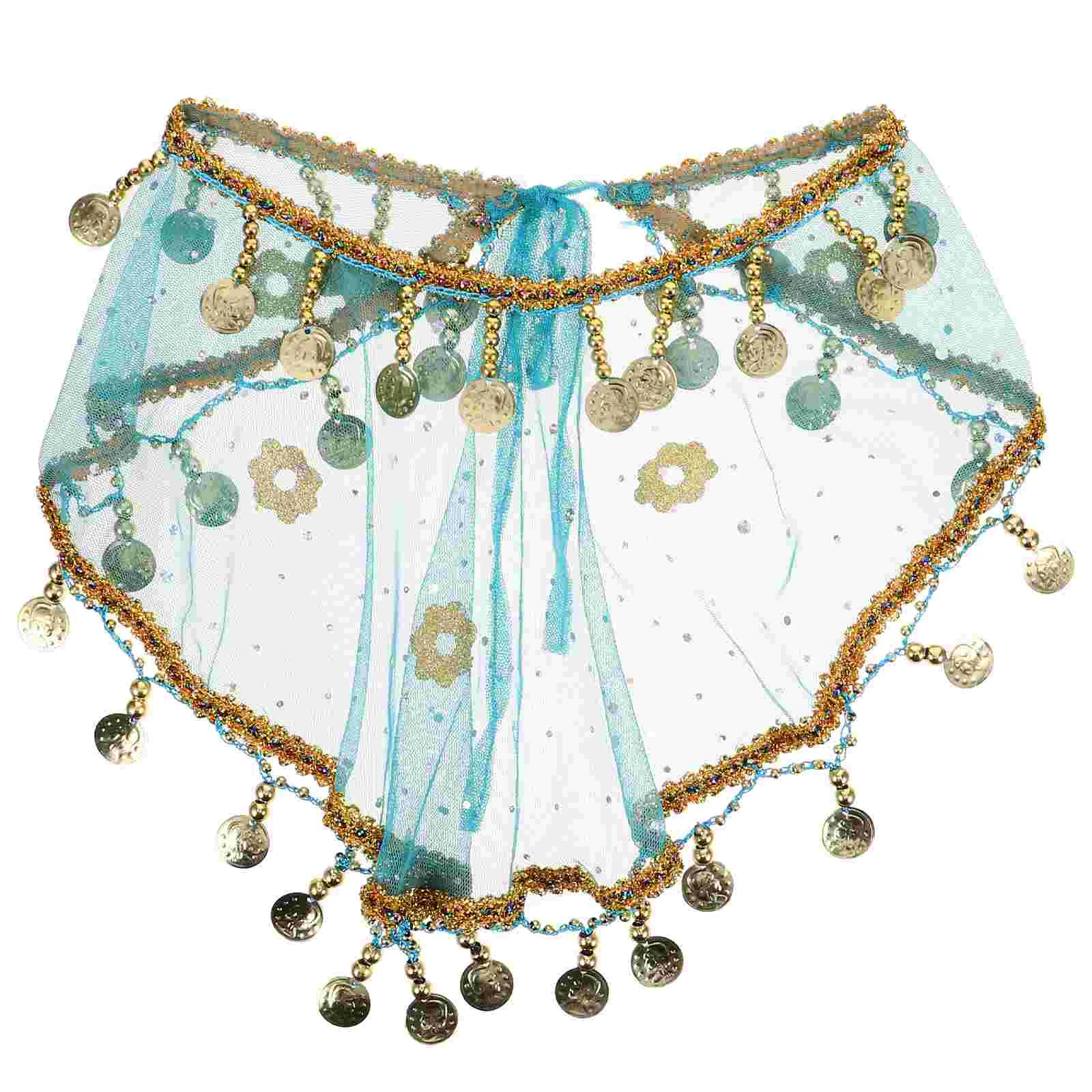

Lounge Wear Belly Dancing Accessory Costume Headgear Casual Dress Women Face Veil Polyester Stage Performance The Wedding