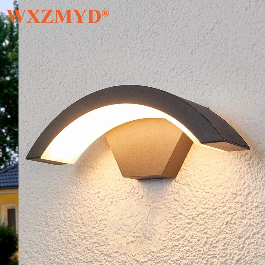 

Водонепроницаемый алюминиевый настенный светильник с пассивным ИК датчиком движения