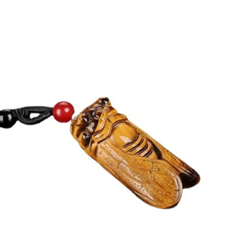 Ожерелье Тигровый глаз в этническом стиле модные украшения с натуральным камнем