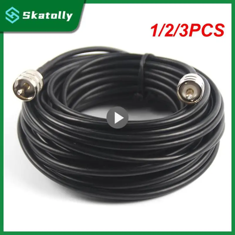 

1/2/3PCS 50ohms Coaxial Cable 10 Meters 50-5 GSM Booster Repeater Cable N-type Antenna Cable for repeater connect outdoor