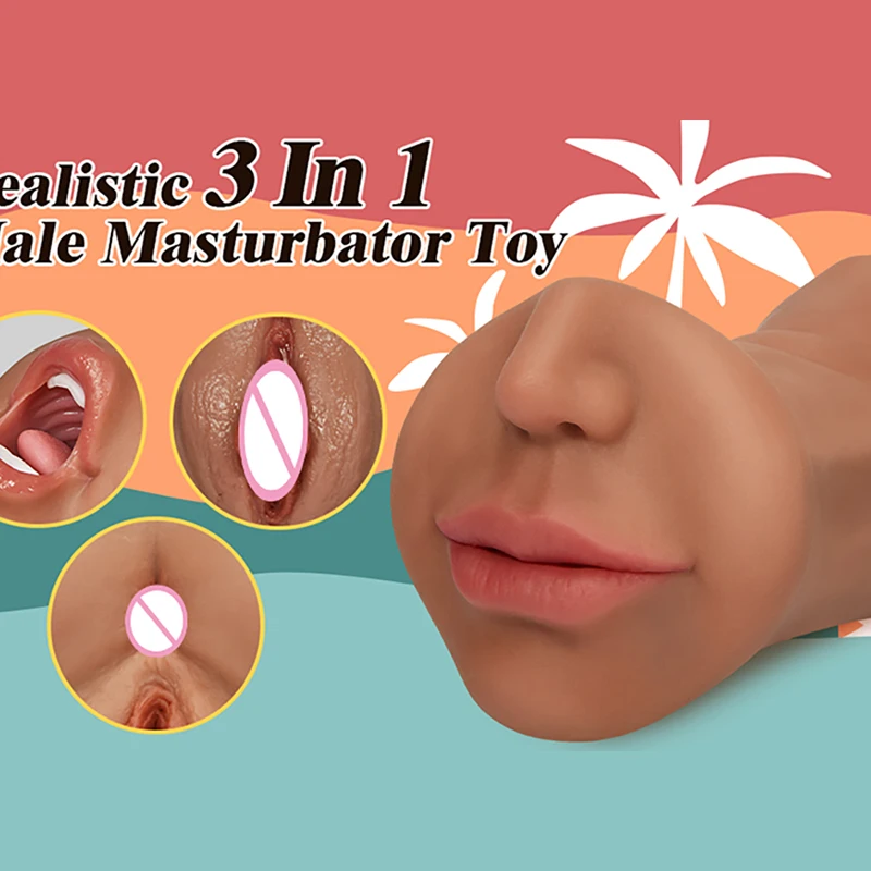 18 + мужской мастурбатор секс-игрушки для мужчин Реалистичная Вагина минет