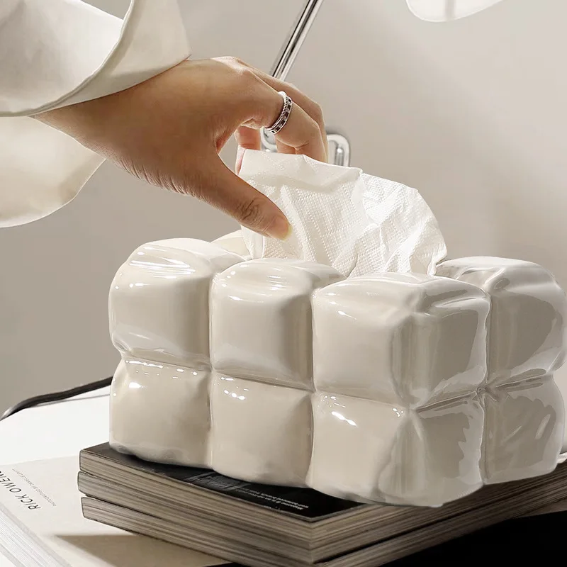 

Оригинальное украшение для гостиной, роскошная бумажная коробка для ванной комнаты, декоративная ткань в скандинавском стиле