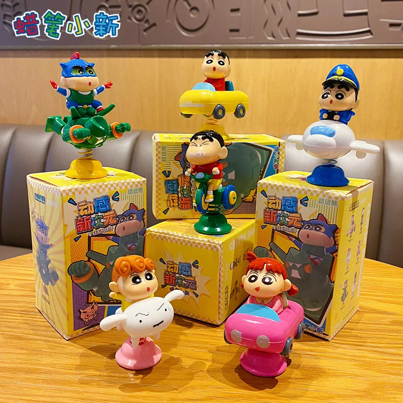 Фото Bandai новый карандаш Шин-Чан аниме фигурки динамические новые измерения серии автомобиль с центральным управлением орнамент мультфильм детские игрушки подарок фанатам №1