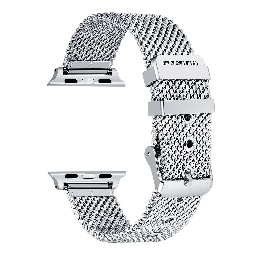 

Ремешок из нержавеющей стали для Apple Watch 7 6 Se 5 4 Band, металлический деловой браслет для часов iWatch Series 3 2 1, 41 мм 42 мм 44 мм 45 мм 40 мм