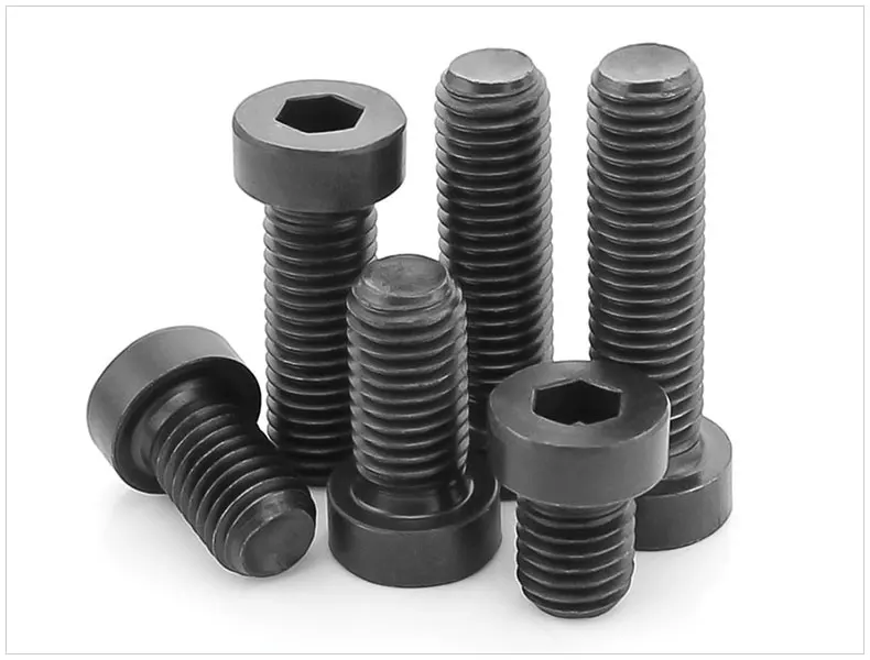 

10pcs M4 M5 M6 Metric Grade 8.8 Steel Black DIN7984 Socket Head Bolt Hex Socket Head Screws with Thin Head Machine Screws