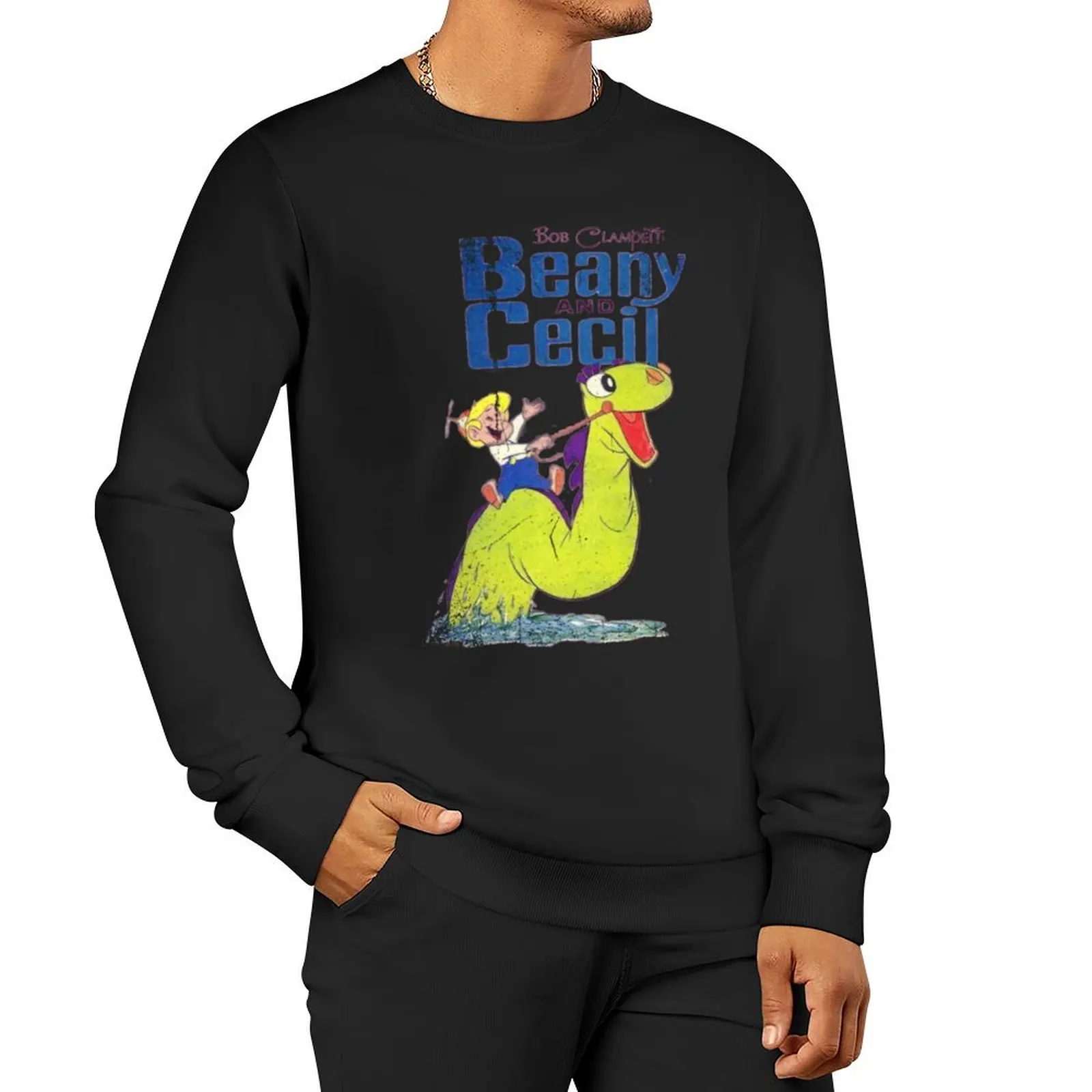 Шапочка винтажная пуловер с капюшоном Distressed Beany and Cecil осенняя куртка мужская