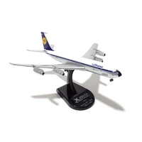1300 scale model b707 330b planes airplanes lufthansa luftpost airlines diecast alloy aircraft plane collection display toy