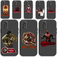 marvel avengers phone cases for samsung galaxy s20 fe s20 lite s8 plus s9 plus s10 s10e s10 lite m11 m12 back cover coque funda