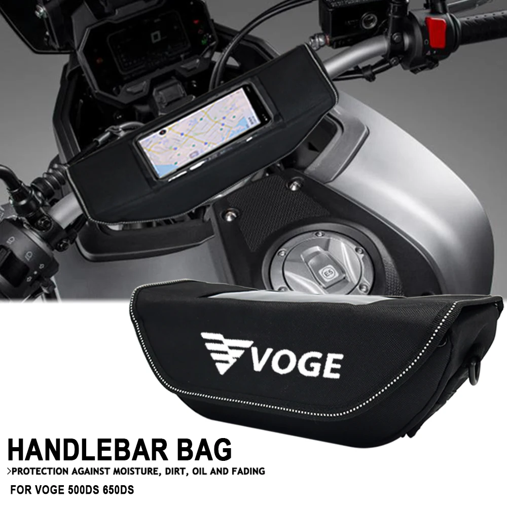 FOR Voge 500DS 650DS Motorcycle Waterproof And Dustproof Handlebar Storage Bag