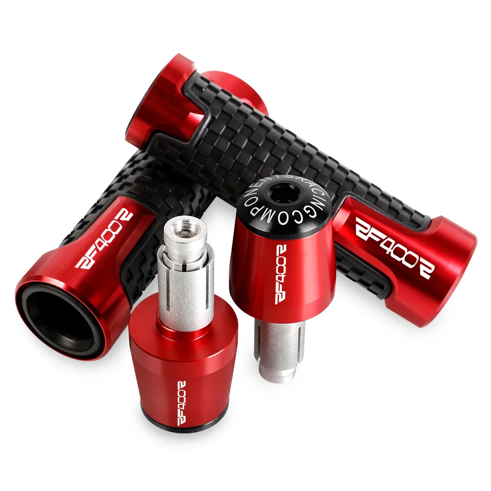 

Motorcycle Accessories Handle Grips Ends Racing Handlebar 22mm 7/8" FOR SUZUKI RF400R RF 400 R 1982-1987 1988 1989 1990