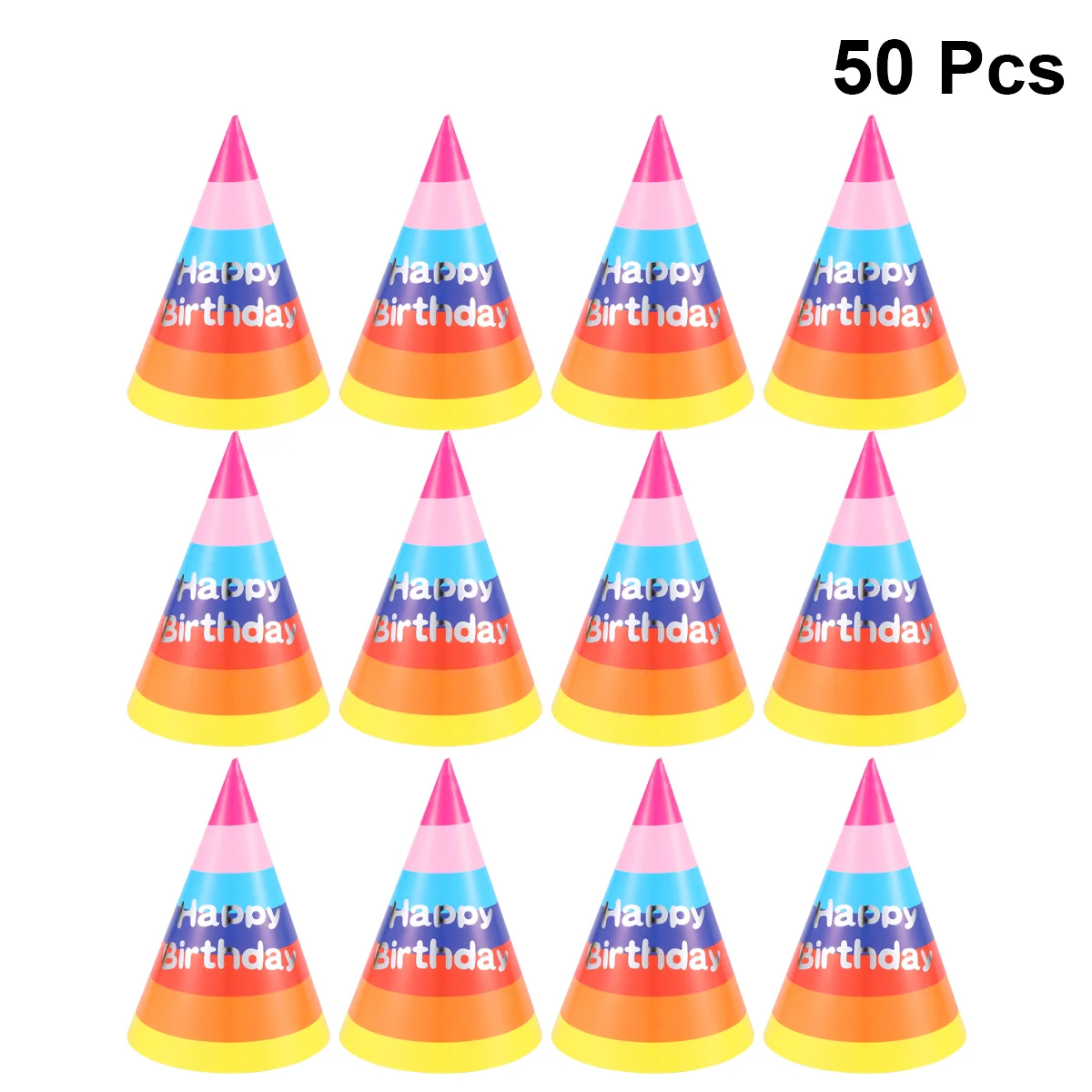 

Birthday Hat Paper Happy Cone Kids Party Hats Cap Baby Favors Easter Stuffers