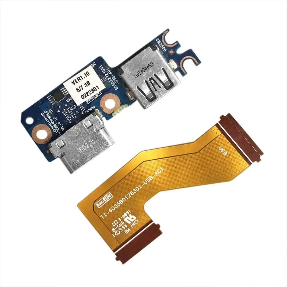 

Interface USB Board+Cable Replacement for HP Elitebook 745 755 840 845 850 G3 6050A2835701 837846-001 6035B0128301