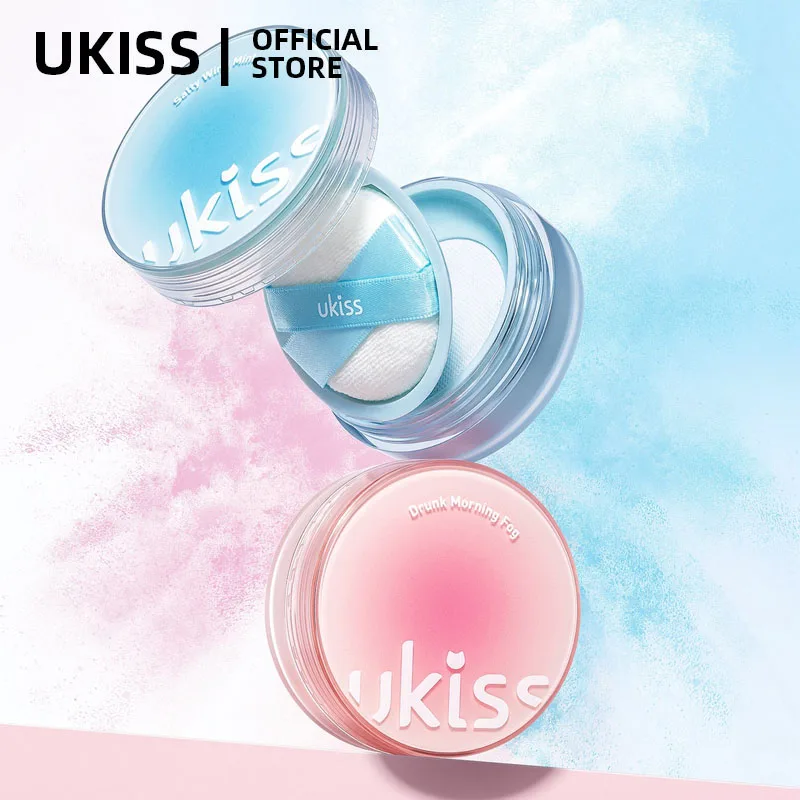 

UKISS Jelly Loose Powder Oil Control Waterproof Makeup Oil-control Longlasting Lightweight Breathable and Sweatproof For All Ski