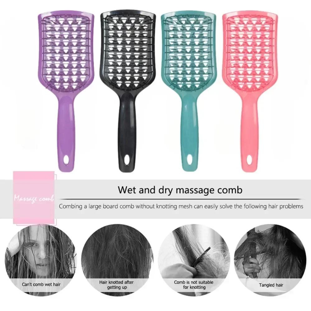 

1 шт., расческа для спутанных волос, с вырезами