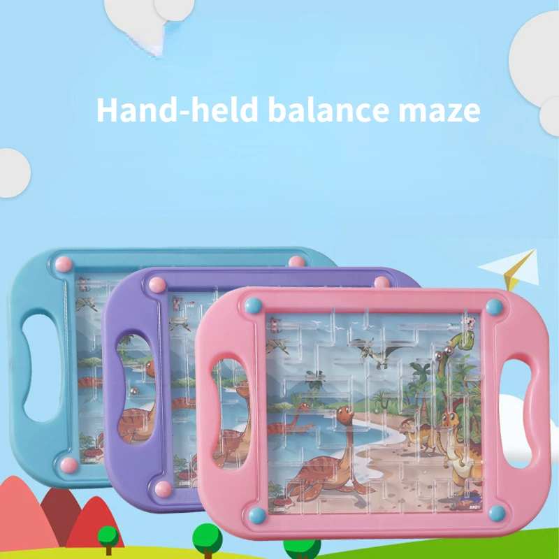 

Magic Puzzle Speed Labyrinth Track Maze Steel Ball Maze Puzzle Toy Ball Track Maze Toy for Children Steel Ball Track Gift