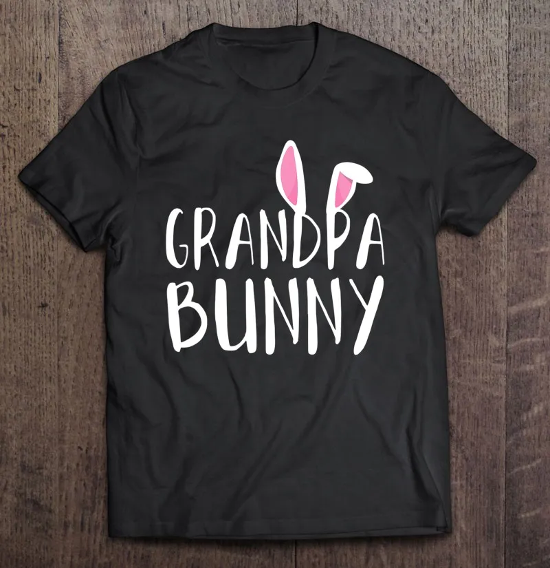 

Пасхальная футболка с надписью «Дедушка» для семьи, подходящая к Пасху, футболка для мальчиков, футболка в Корейском стиле в стиле хип-хоп, м...