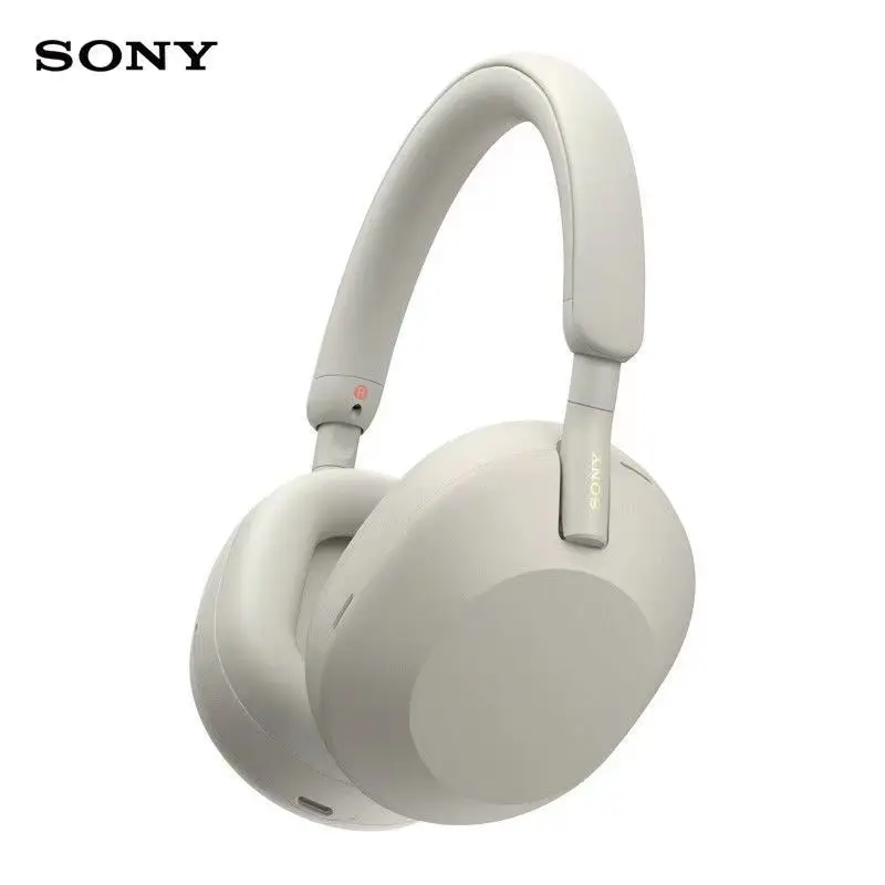 

SONY WH-1000XM5 Wireless Bluetooth Headphones Call Noise Cancelling Wired Headset HiFi Sound with Game Long Usage Time Earphones