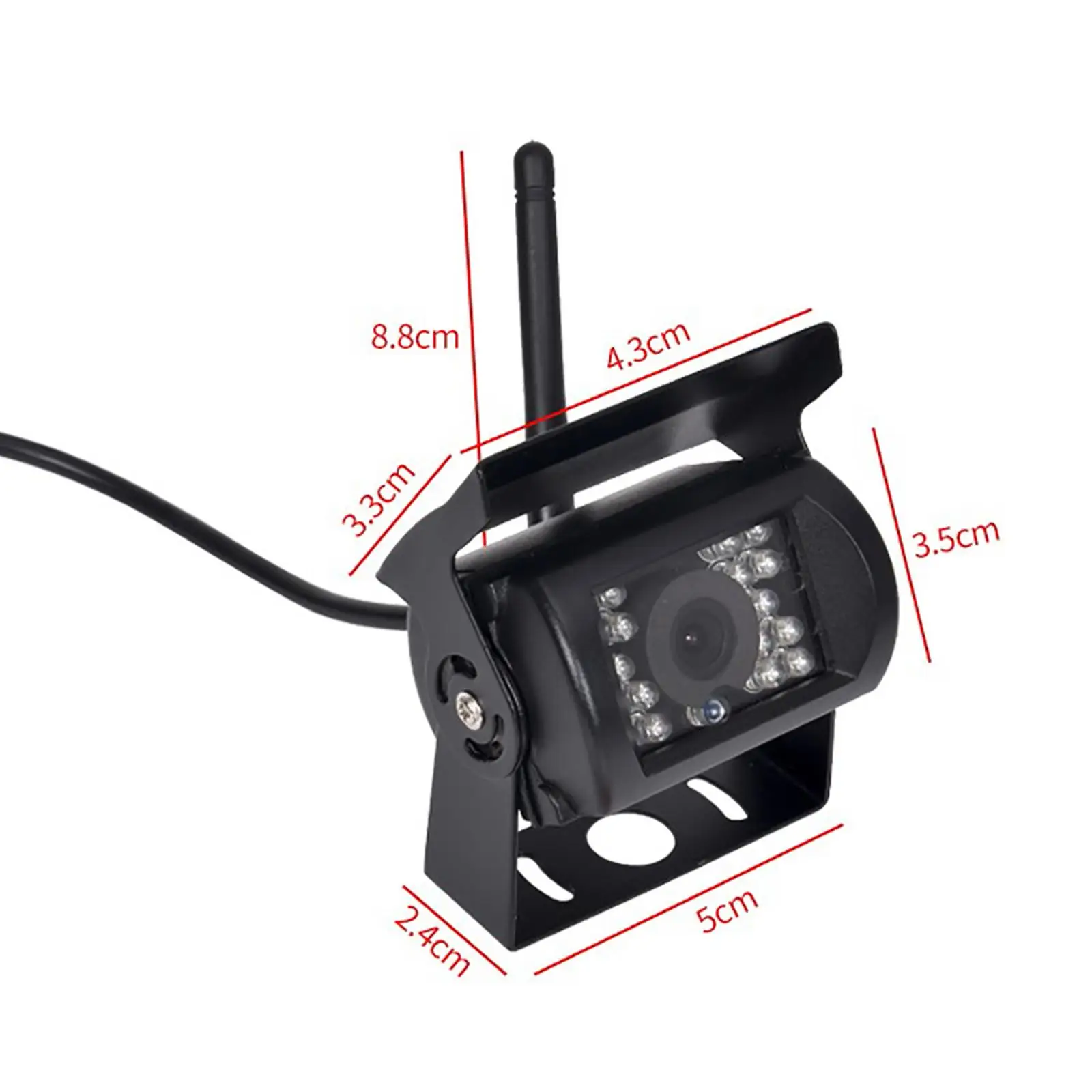 

WiFi Wireless Backup Camera Strong Signal Rear Front HD Smooth Video Waterproof for for Android Van SUV RV Trailer