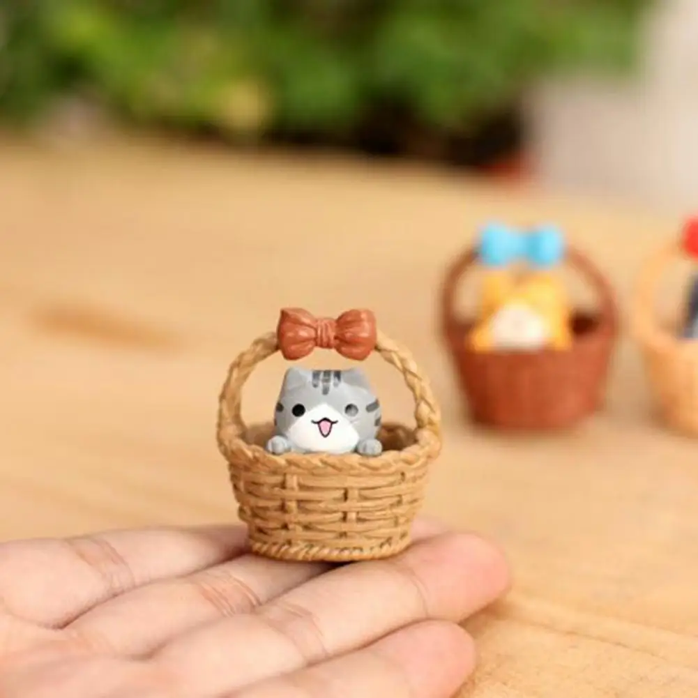 Exquisite Workmanship Small Size Cat Kitty Adopt Gift Box Decor for Home |