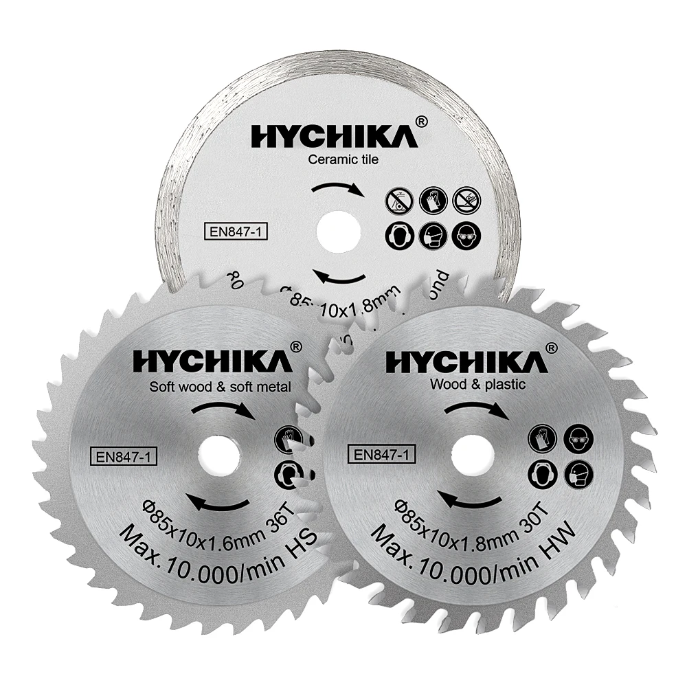 

Дисковые пилы HYCHIKA 85 мм для hychika CS-85C